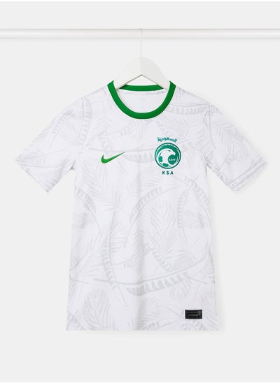 Buy Youth Saudi Arabia 2022 Dri-FIT Stadium Home Jersey in UAE