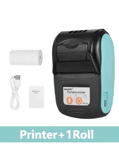 Buy Thermal Printer 58mm Handheld Portable Meituan Handheld Bluetooth Takeaway Receipt Printer in UAE