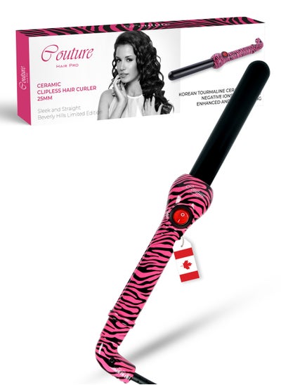 Buy Curler 25 Mm Pink Flower Premium Salon Quality in UAE