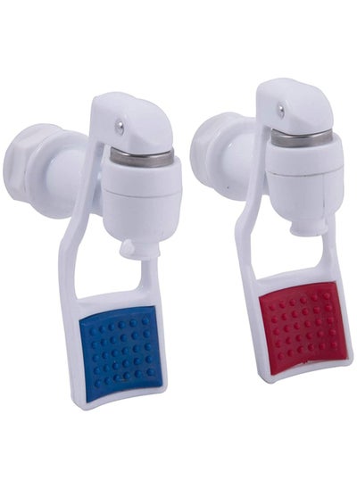 اشتري Puri Pro Hot and Cold Water Dispenser Tap - Red and Blue, Male Connection في الامارات