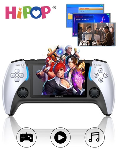 Buy Handheld Games Console with 2000+ Games,Support MP4 Mode,E-books and Music Playback,4.3 Inch HD Screen Retro Arcade Games,2500mAh High-Capacity Battery,Video Game Consoles for Kids in UAE