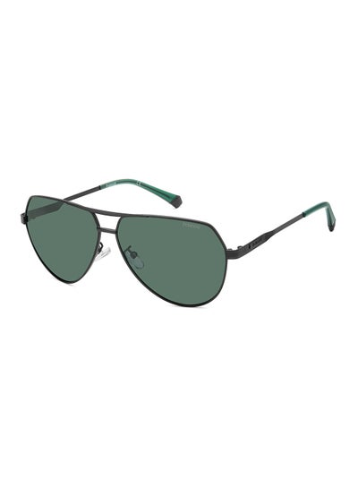 Buy Men's UV Protection Pilot Sunglasses - Pld 2145/G/S/X Mtt Black 62 - Lens Size: 62 Mm in Saudi Arabia
