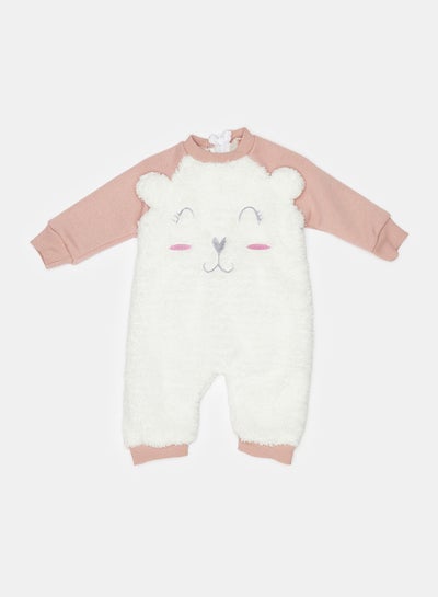 Buy Baby Cotton Fur Playsuit full sleeves in Egypt