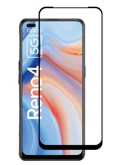 اشتري Oppo Reno 4 5G Screen Protector Clear 9H Tempered Glass Full Coverage 6.43 inch في الامارات