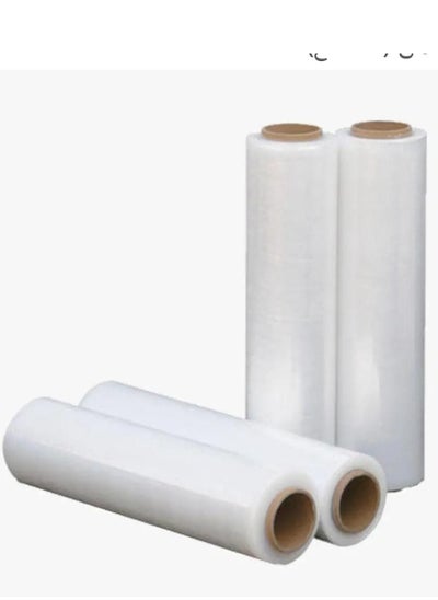 Buy 4 rolls of stretch food packaging, 50 cm, 2 kilo rolls of heavy-duty stretch film paper in Egypt