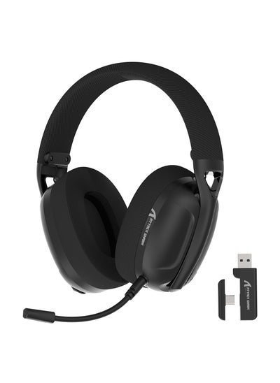 Buy ATTACK SHARK L80 Light Weight Gaming Headset 2.4Ghz/Bluetooth/3.5mm 3-mode for PS5 PS4 PC Mobile Tablet in Saudi Arabia