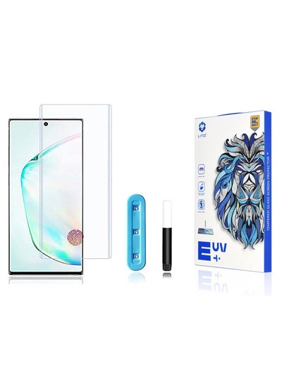 Buy Lito Samsung Galaxy Note 10 Plus Premium UV Liquid Glue Tempered Glass Screen Protector with Edge to Edge Coverage in Egypt
