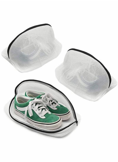 Buy Shoe Wash Bags, Set of 3 Reusable Mesh Shoe Laundry Bags for Sneakers, Trainers, Running Shoes, Fit up to Menâ€ in UAE