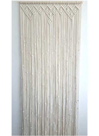 Buy Macrame Curtain, Macrame Wall Hanging Door Curtain Wedding Backdrop Window in Egypt