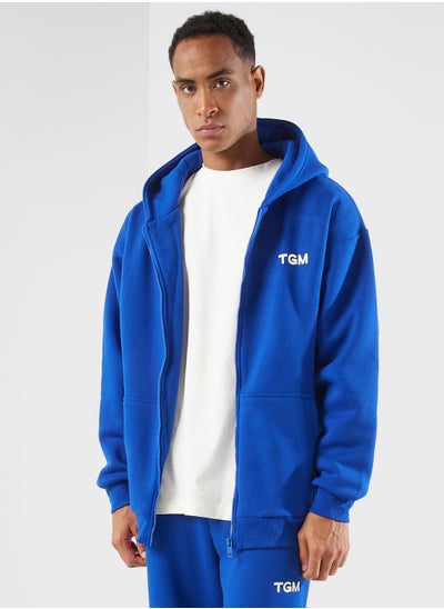 Buy Lounge Oversized Zip Hoodie in UAE