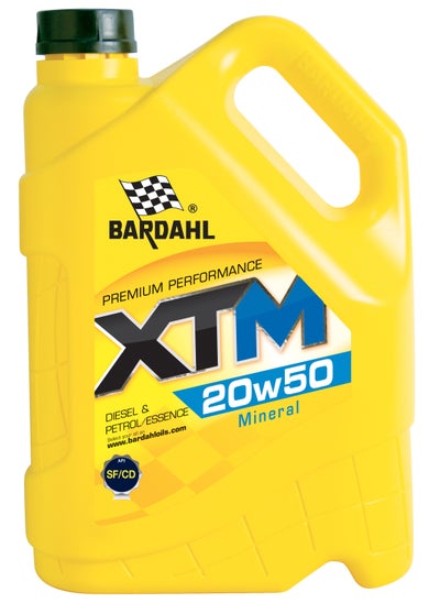 اشتري زيت المحرك XTM 20W50 Mineral 5L باردال (بلجيكا) في الامارات