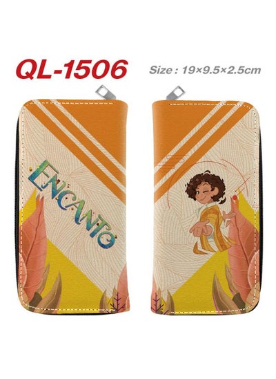 Buy Magic Full House Perimeter Full Color Zipper Wallet Wallet Ticket Clip Cartoon Animation Long Wallet Clutch Coin Purse in Saudi Arabia