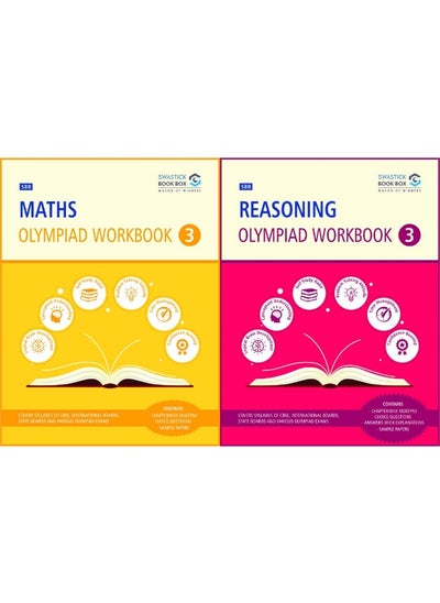 Buy SBB Reasoning and Maths Olympiad Workbook Combo - Class 3 in UAE