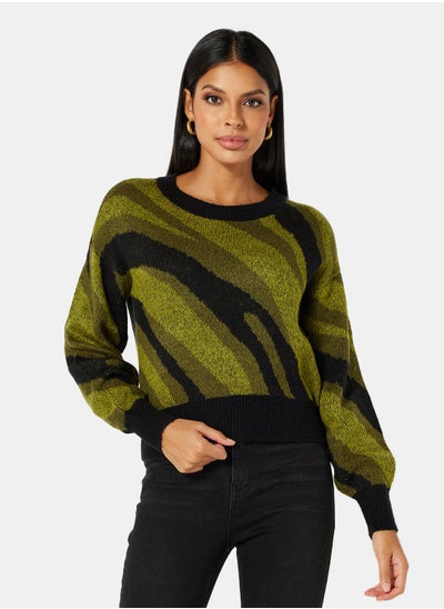 Buy Knit Relaxed Fit Pullover in Saudi Arabia