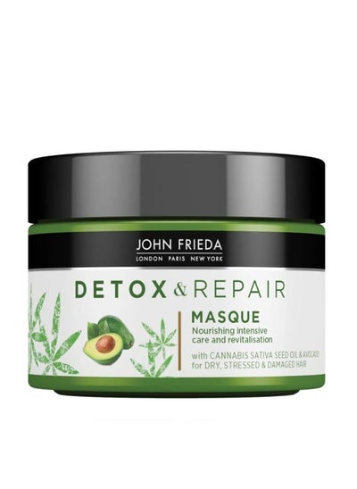 Buy Detox and Repair Hair Masque For Dry Stressed & Damaged Hair 250ml in UAE