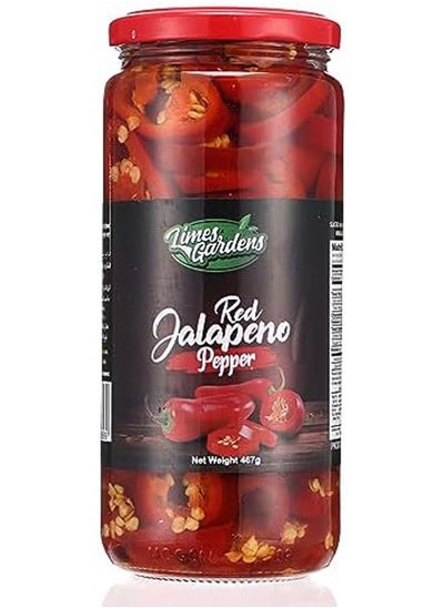 Buy Pickled Red Sliced Jalapeno Peppers 476 ml in Egypt