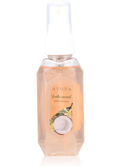 Buy Avuva Body Splash Vanilla Coconut 55 ML in Egypt