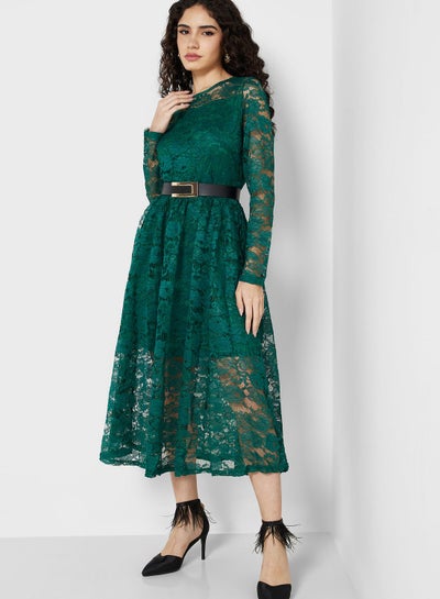 Buy Lace A-Line Dress in Saudi Arabia