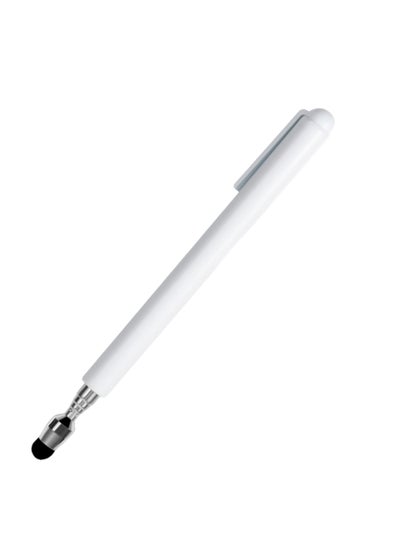 Buy Universal Telescopic Stylus Pen for Touch Screens,Retractable Pointer Stick & Stylus with Special Flocking Tip,Extendable High Precision & Soft, Stylus Pen for Touch Screens (White) in UAE