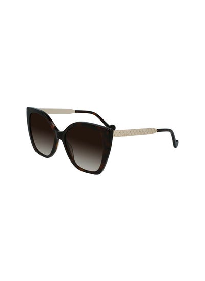 اشتري Full Rim Acetate Modified Rectangle Sunglasses LJ752S 5617 (206) في الامارات