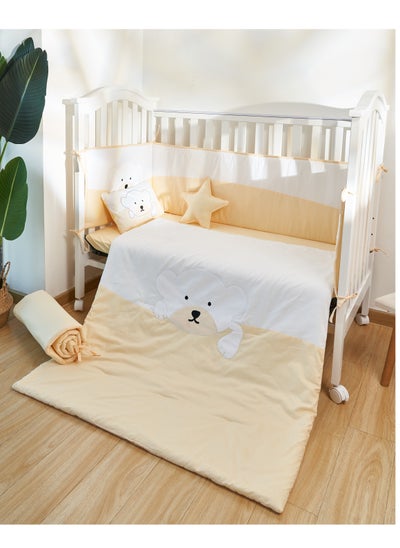 Buy Baby Crib Bedding Set, 6 Pieces in Saudi Arabia