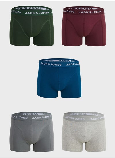 اشتري 5 Pack Logo Band Trunks في الامارات