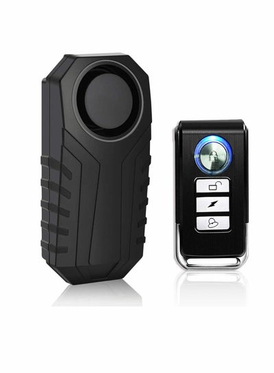 Buy Motorcycle Alarm with Adjustable Volume, Wireless Anti-Theft Security Bike Remote Control, Safety Lock for Motorbike Scooter Vehicles, Super Loud Siren and Waterproof in Saudi Arabia