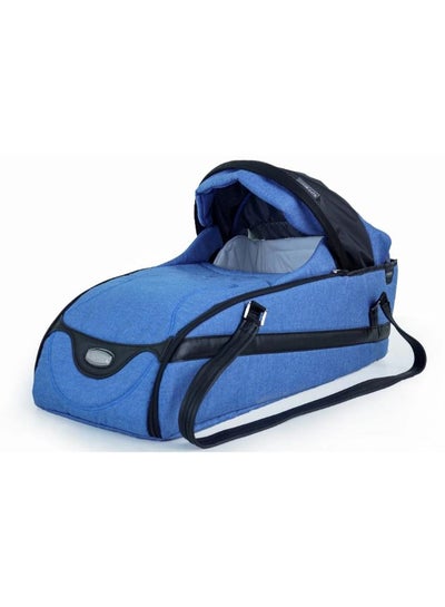Buy Petit Bebe Premium Carry Cot - Blue and Black in Egypt