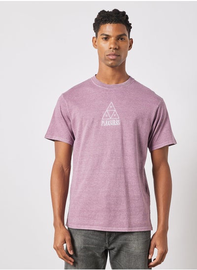 Buy Pleasures Dyed T-Shirt in UAE