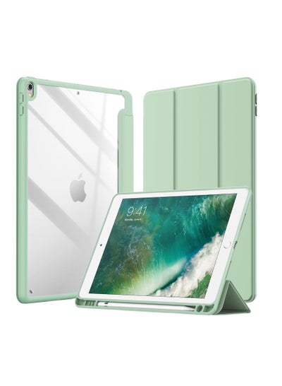 Buy Case for iPad 10 (10.9-Inch, 2022 Model, 10th Generation),Clear Shockproof Back Cover Built-in Pencil Holder,Auto Sleep/Wake in Egypt