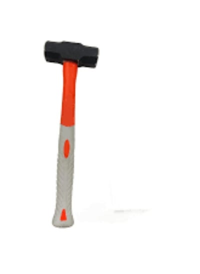 Buy KNP 4-pound multi-use sledge hammer is a robust tool featuring a heavy steel head designed to deliver substantial impact force. in UAE