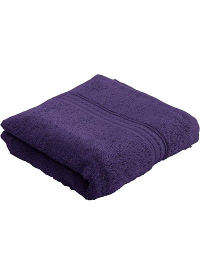 Buy Solid Towel Dark Mauve Purple 50x30cm in Egypt