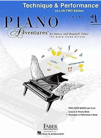 Buy Piano Adventures Allintwo Level 2A Tech & Perf Technique & Performance Anglicised Edition by  Paperback in UAE