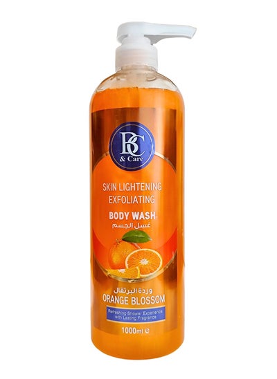 اشتري Orange Blossom Skin-Lightening Exfoliating Body Wash: Refreshing Shower Experience with Lasting Fragrance - 1000ml في الامارات