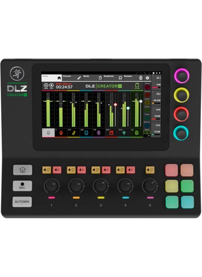 Buy Mackie DLZ Creator XS Compact Adaptive Digital Mixer for Podcasting and Streaming, Featuring Mix Agent™ Technology in UAE