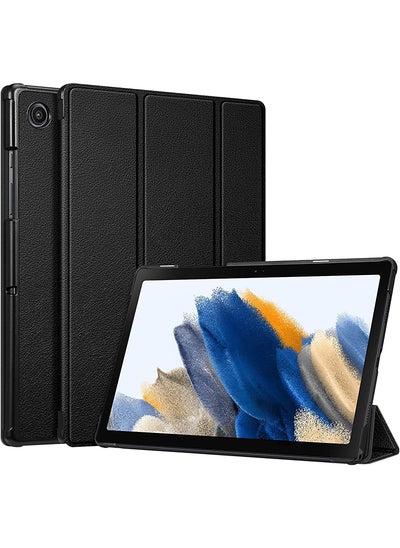 اشتري Protective Flip Case For Samsung Galaxy Tab A8 10.5 (2021) With Trifold Stand Auto Wake Sleep Shockproof Cover في الامارات