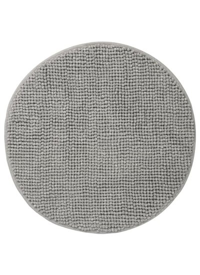 Buy Bath mat grey-white mélange 55 cm in Saudi Arabia