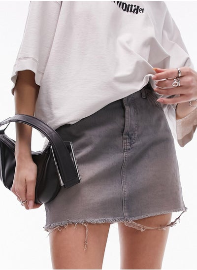 Buy Denim Mini Skirt in Saudi Arabia