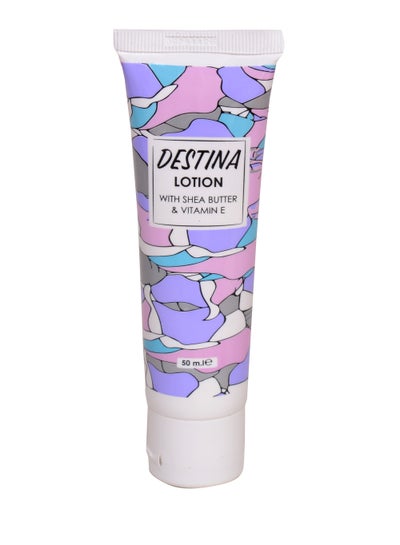 Buy Destina Lotion Moisturizing  With Shea Butter And Vitamin E 50 m.l in Egypt