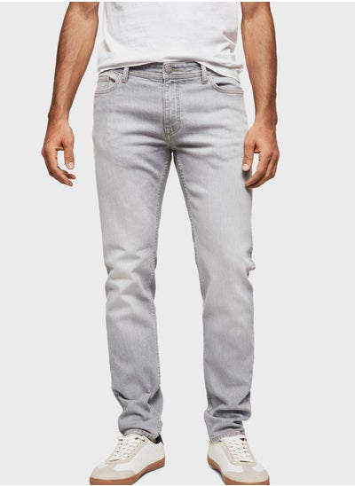 Buy Rise Wash Straight Fit Jeans in Saudi Arabia