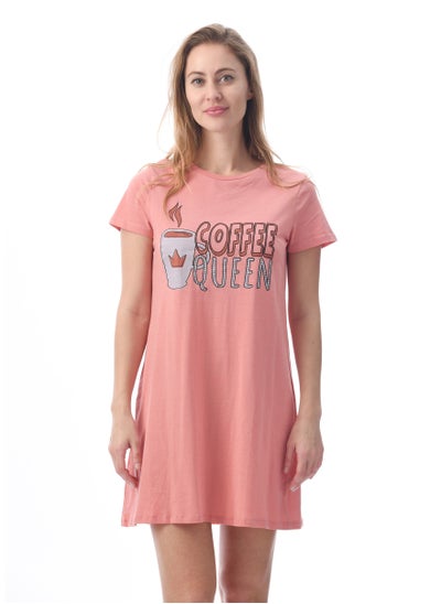 اشتري Elegant and Comfortable Sleepwear Sleepshirt Pink في الامارات