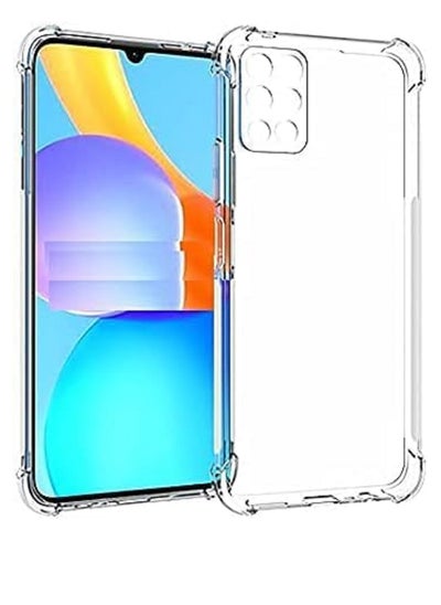 Buy High Quality Silicone Armor Clear Case Cover with Camera Protection Compatible with Infinix Note 10 Pro in Egypt