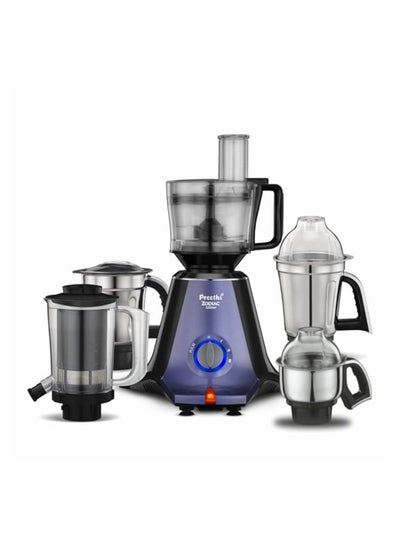 اشتري Preethi Zodiac Glitter MG 264, 750 Watts, 5 Jars including Master chef and Super Extractor في الامارات