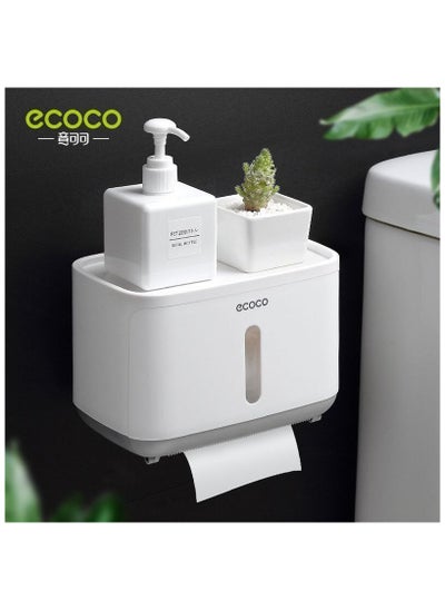 Buy Ecoco tissue box and holder for bathroom or kitchen tools in Egypt