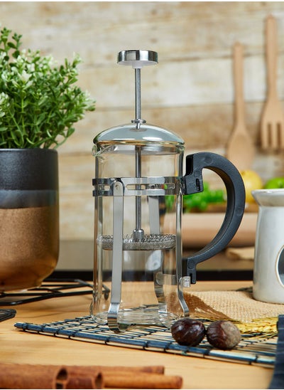 Buy 2 Cup Chrome Glass Cafetiere in UAE