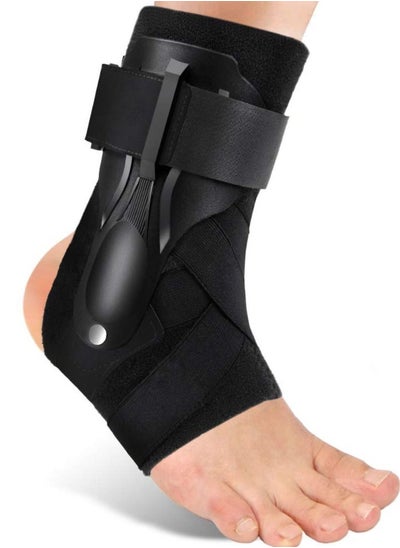 اشتري Ankle Brace, Ankle Support Brace for Ankle Sprains, Ankle Braces for Men Women, Ankle Support Sprained Ankle Brace for Basketball Soccer Volleyball - L في الامارات