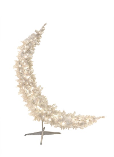 Buy Ramadan Crescent White Prelit 180 CM in UAE