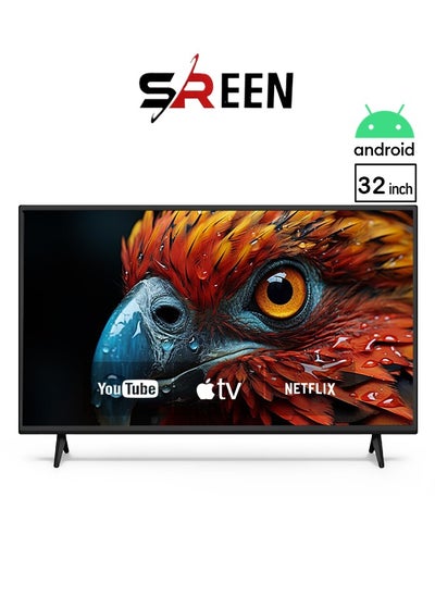 Buy 32 Inch Smart Screen - Android Operating System - HD - LED - Frameless - SRET-32S1 in Saudi Arabia