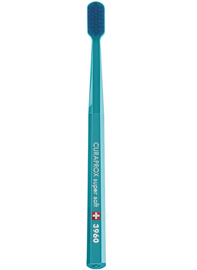 اشتري Toothbrush CS 3960 Super Soft - Super Soft Toothbrush for adults with 3960 CUREN® Bristles - Curaprox Manual Toothbrush Multicolor في الامارات