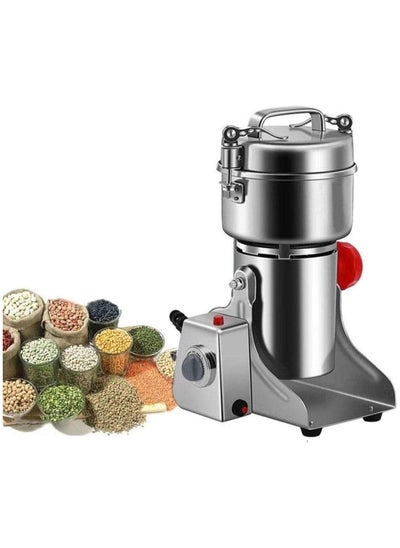 Buy Silver Crest 500 grams Heavy Grinder for Cereal, Grain, Spice Powder Grinder Machine 100% Copper Motor, Imported in UAE